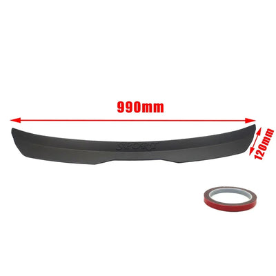 Becquet Toit Universel Hatchback Lip 5 Finitions - vue de trois-quarts - Becquet Voiture