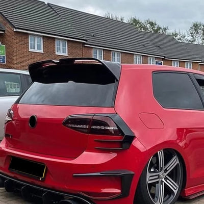 Becquet Toit VW Golf 7 MK7 GTI R Oettinger 2013-2019 - détail du montage - Becquet Voiture