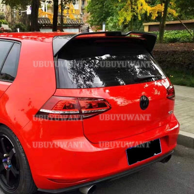 Becquet Toit VW Golf MK7 7.5 GTI R Oettinger - vue arrière - Becquet Voiture