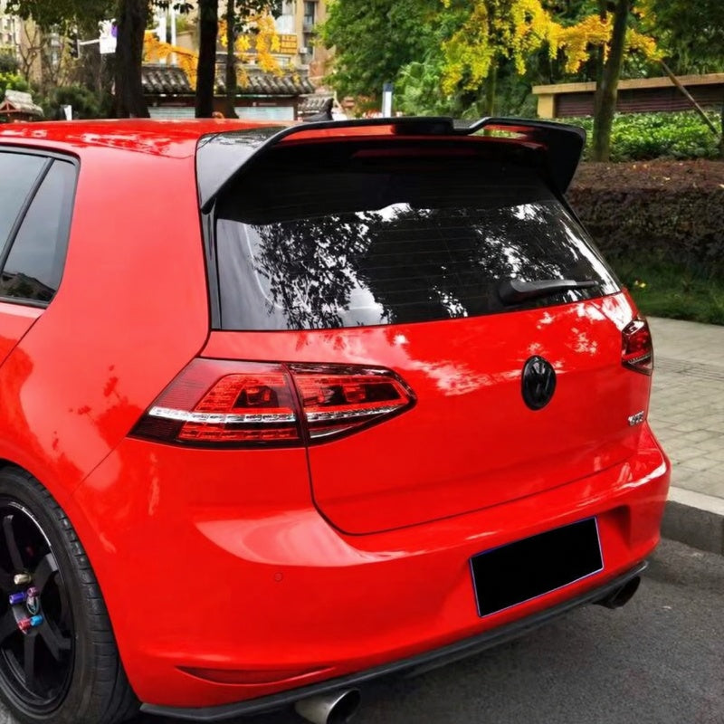 Becquet Toit VW Golf MK7 7.5 GTI R Oettinger - vue arrière - Becquet Voiture