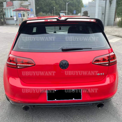 Becquet Toit VW Golf MK7 7.5 GTI R Oettinger - vue de trois-quarts - Becquet Voiture