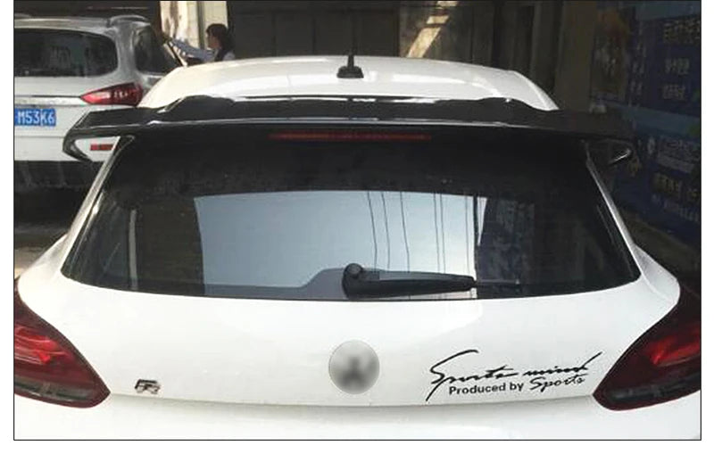 Becquet Toit VW Scirocco Carbone Coupe - vue arrière - Becquet Voiture