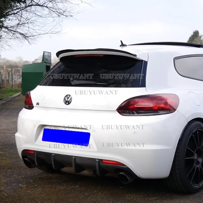 Becquet Toit VW Scirocco R Line Gloss Black - vue arrière - Becquet Voiture