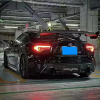 Becquet Toyota GT86 Subaru BRZ Universel GT Sport - détail du montage - Becquet Voiture