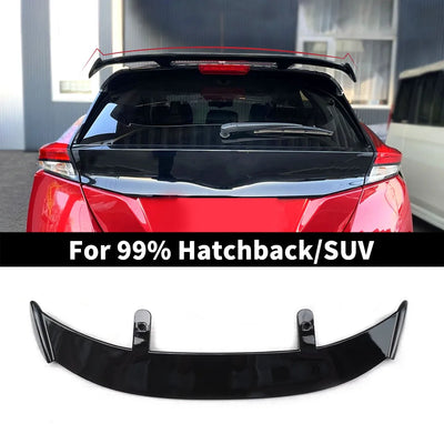 Becquet Universel 130cm Hatchback SUV ABS - vue de face - Becquet Voiture