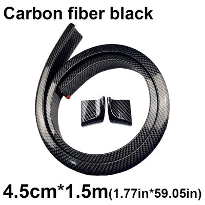 Becquet Universel 5D Look Carbone DIY 1.5m Sport Racing - en situation 2 - Becquet Voiture