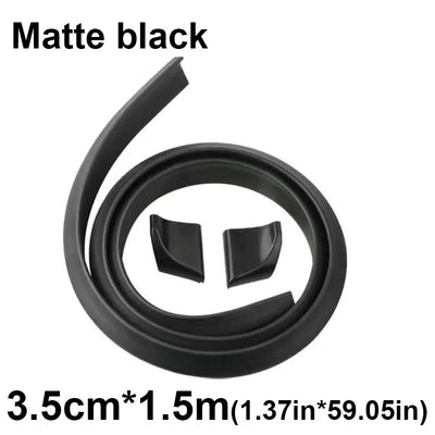 Becquet Universel 5D Look Carbone DIY 1.5m Sport Racing - installé sur véhicule 3 - Becquet Voiture
