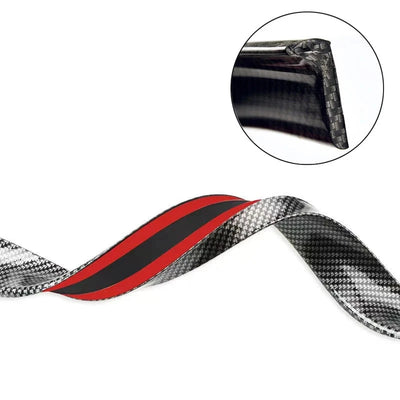 Becquet Universel 5D Look Carbone DIY 1.5m Sport Racing - vue arrière - Becquet Voiture