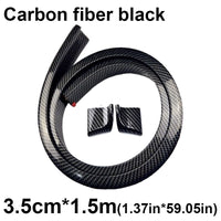 Universelle 5D-Carbon-Optik-Spoilerlippe DIY 1,5 m Sport Racing - Seitenansicht 3 - Becquet Voiture