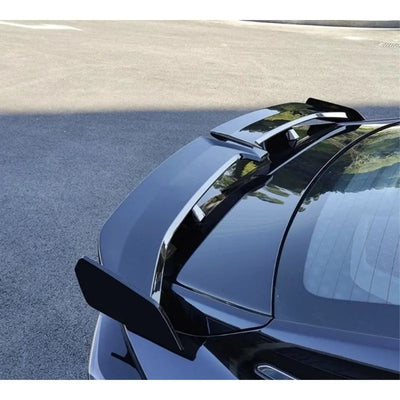 Becquet Universel Berline Brillant Adhésif Style Sport - installé sur véhicule - Becquet Voiture