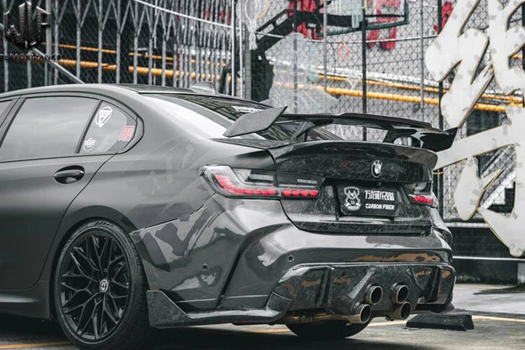 Becquet Universel BMW M3 E82 E87 E90 E92 F30 F10 GT - détail du montage - Becquet Voiture