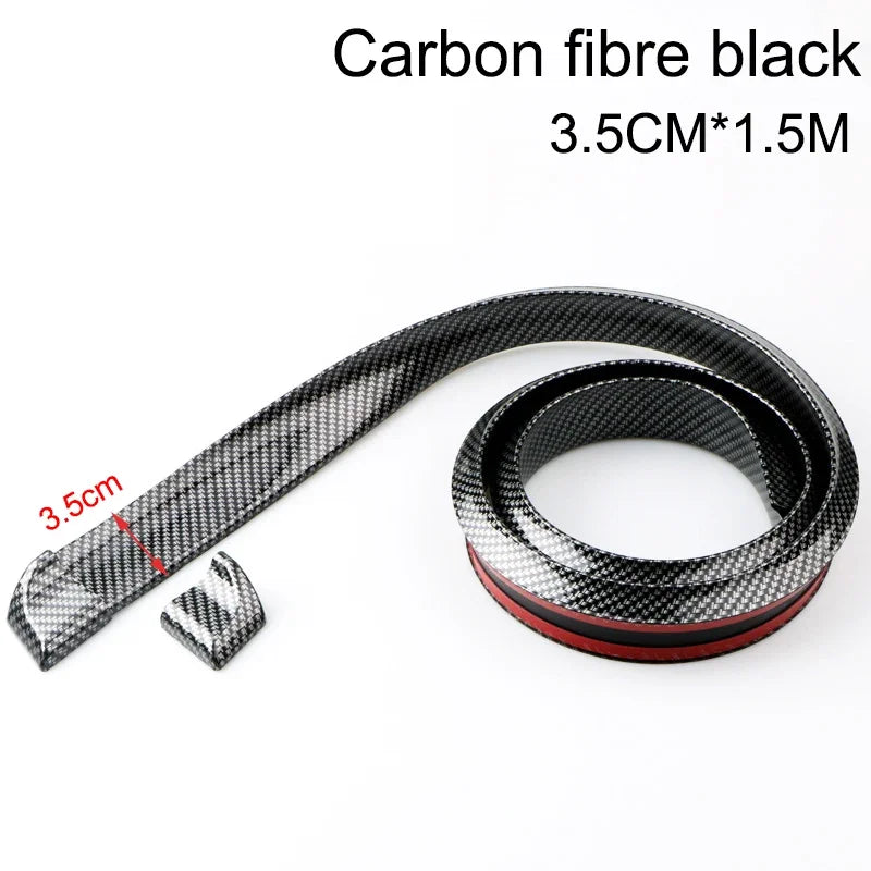 Becquet Universel Carbone 5D 1.5M Porsche Cayenne Macan 911 - vue de dessus 2 - Becquet Voiture