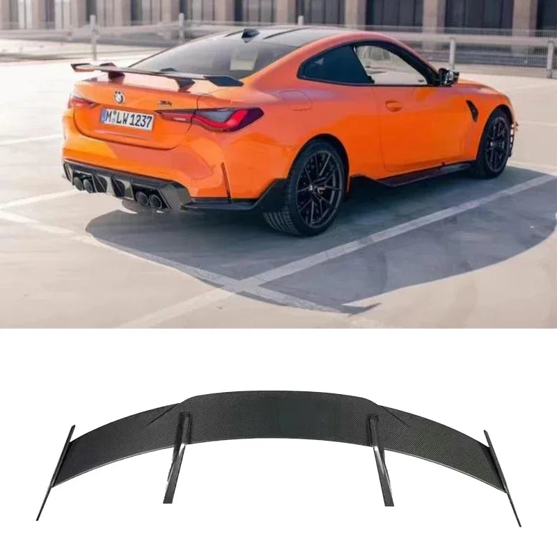 Becquet Universel Carbone GTS MP MAD V Sedan Tail Wing - détail du montage 3 - Becquet Voiture