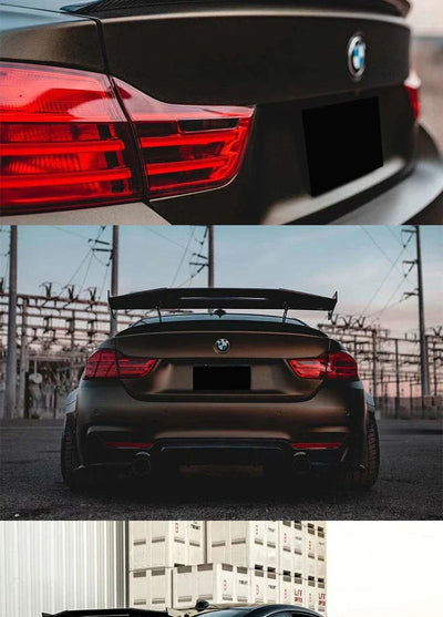 Becquet Universel Carbone GTS MP MAD V Sedan Tail Wing - installé sur véhicule 2 - Becquet Voiture