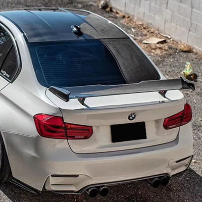 Becquet Universel Carbone GTS MP MAD V Sedan Tail Wing - vue arrière - Becquet Voiture