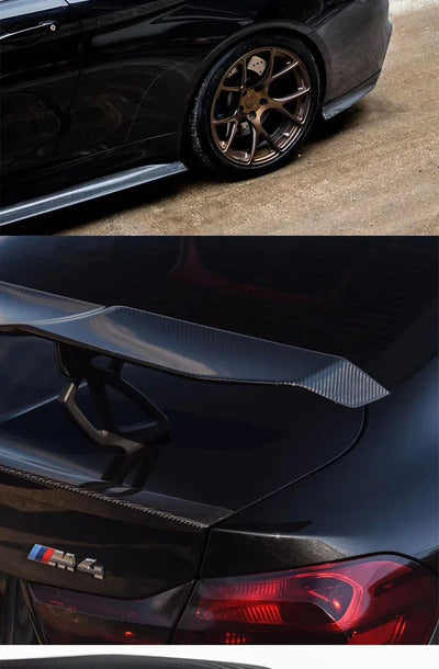 Becquet Universel Carbone GTS MP MAD V Sedan Tail Wing - vue de face 2 - Becquet Voiture