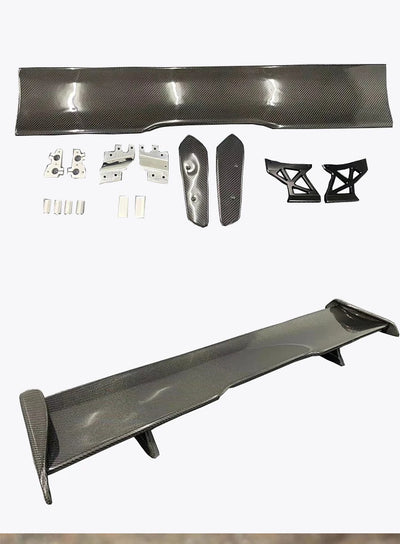 Becquet Universel Carbone GTS MP MAD V Sedan Tail Wing - vue rapprochée - Becquet Voiture