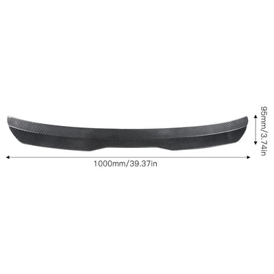 Becquet Universel Duck Tail ABS Carbone Adhésif - en situation - Becquet Voiture