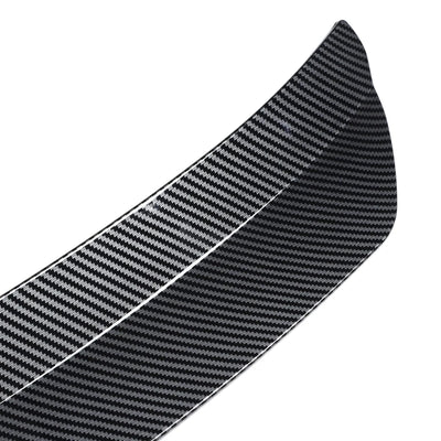 Becquet Universel Duck Tail ABS Carbone Adhésif - vue de dessus - Becquet Voiture