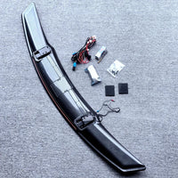 Universal Electric LED Lift Carbon ABS Spoiler - studio packshot - Becquet Voiture