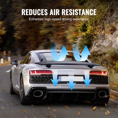 Becquet Universel GT 46.3 Pouces ABS Berlines Coupés - installé sur véhicule - Becquet Voiture