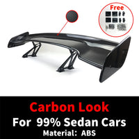 Becquet Universel GT Berline Coupé Carbone ABS - packshot studio 3 - Becquet Voiture