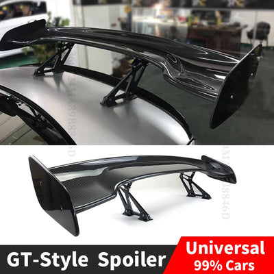 Becquet Universel GT Berline Coupé Carbone ABS - vue de face - Becquet Voiture
