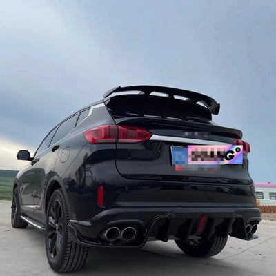 Becquet Universel Hayon SUV Racing 130cm Tuning - vue arrière - Becquet Voiture