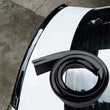 Becquet Universel Souple 1.5m Look Carbone Noir Mat Brillant