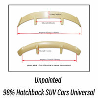 Becquet Universel SUV Hatchback Toyota Honda Sport - packshot studio 3 - Becquet Voiture