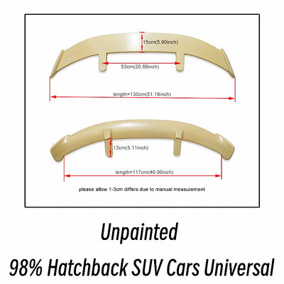 Becquet Universel SUV Hatchback Toyota Honda Sport - packshot studio 3 - Becquet Voiture