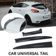 Becquet Universel Toit DIY ABS Look Carbone Noir Mat