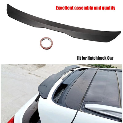 Becquet Universel Toit Hayon ABS Sport Adhésif - vue de dessus - Becquet Voiture