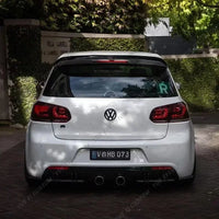 Becquet Volkswagen Golf 6 GTI MK6 R20 2010-2013 - vue de trois-quarts - Becquet Voiture