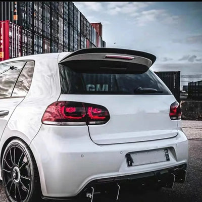 Becquet Volkswagen Golf 6 GTI MK6 R20 2010-2013 - vue rapprochée - Becquet Voiture