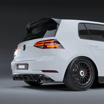 Becquet Volkswagen Golf 7 GTI - vue de profil - Becquet Voiture