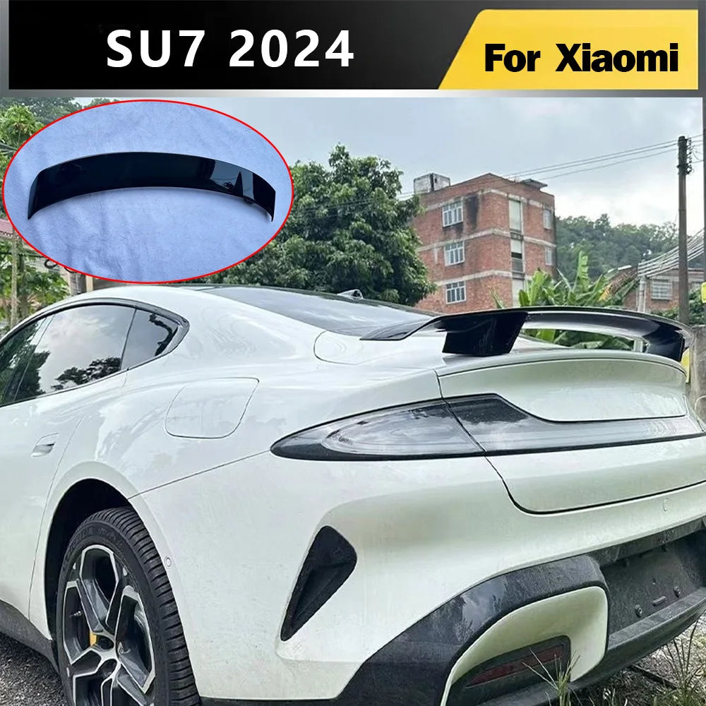 Becquet Xiaomi SU7 2024 GT Style ABS - vue de face - Becquet Voiture