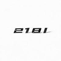 BMW Série 2 F22 Badge Coffre Noir Brillant Motorisation - installé sur véhicule - Becquet Voiture