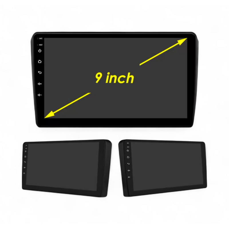 Android Auto CarPlay Head Unit for Audi A3 S3 RS3 8J - three-quarter view - Becquet Voiture