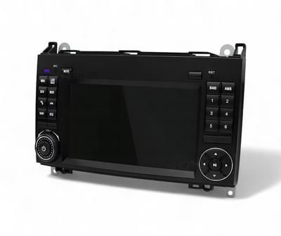 Boîtier Autoradio Connecté Android Auto CarPlay Mercedes Viano Vito W639 - vue de profil - Becquet Voiture