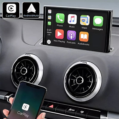 Boîtier Carplay Android Apple Audi A3 8V - vue arrière - Becquet Voiture