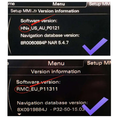 Boitier Carplay Android Audi A1 Q3 MMI 3G HN RMC - vue de trois-quarts - Becquet Voiture