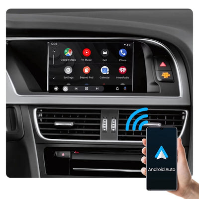 Boitier Carplay Android Auto Audi A4 A5 Q5 MMI - vue arrière - Becquet Voiture