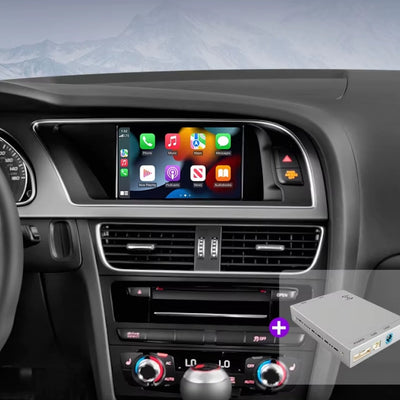 Boitier Carplay Android Auto Audi A4 A5 Q5 MMI - vue de profil - Becquet Voiture