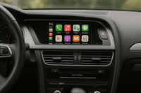 Boîtier CarPlay Android Auto Audi A4 B8 2007-2016 MMI - vue de face - Becquet Voiture