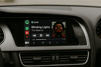 Boîtier CarPlay Android Auto Audi A4 B8 2007-2016 MMI - vue de trois-quarts - Becquet Voiture