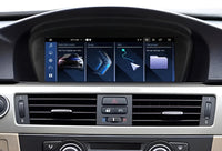 Boîtier CarPlay Android Auto BMW E60 E61 iDrive CCC CIC - vue de profil - Becquet Voiture