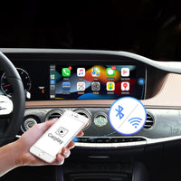 Boîtier CarPlay Android Auto Mercedes Classe S Coupé C217 NTG 5.0 5.1 - vue de face - Becquet Voiture