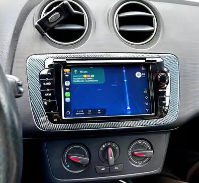 Boîtier CarPlay Android Auto Seat Ibiza 6J 2009-2012 - installé sur véhicule - Becquet Voiture