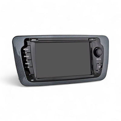 Boîtier CarPlay Android Auto Seat Ibiza 6J 2009-2012 - vue de trois-quarts - Becquet Voiture